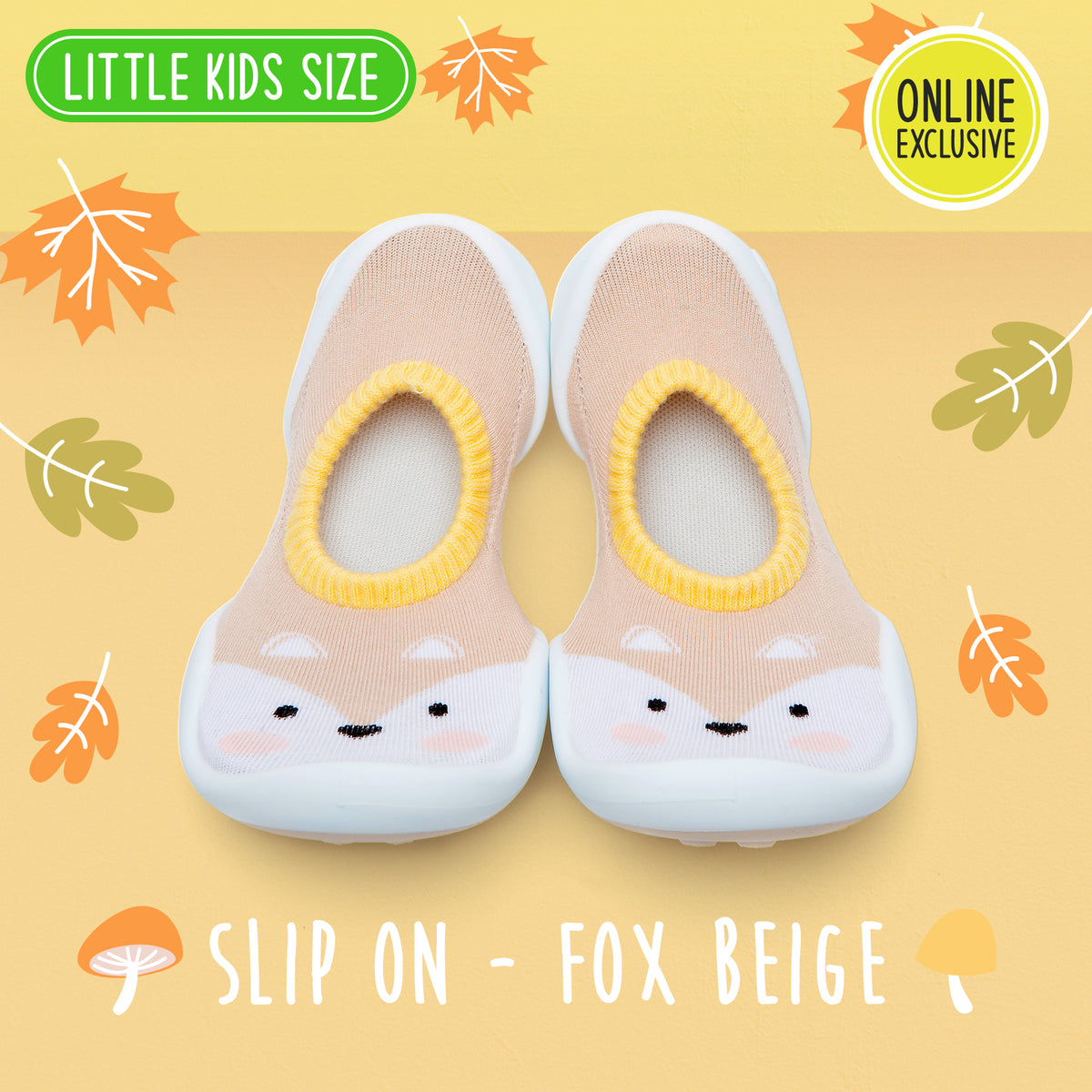 Kids Beige Slip-On Shoes Weathered Brown Slip-On II Kids Sneaker | Slip-On Kids Shoes  main image 4