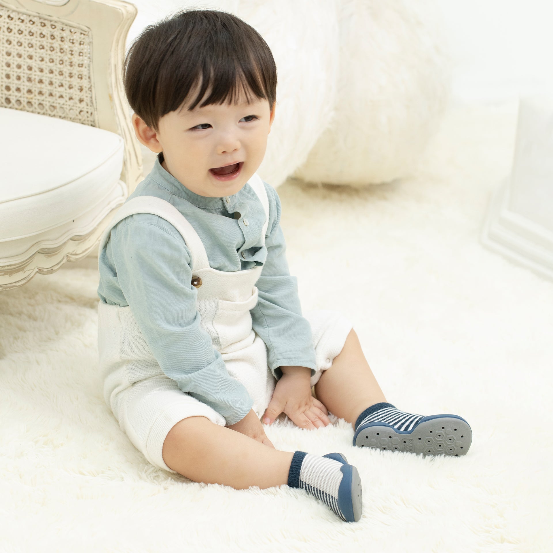 Komuello baby toddler firstwalker sock shoes: breathable, washable - Shark  Tank