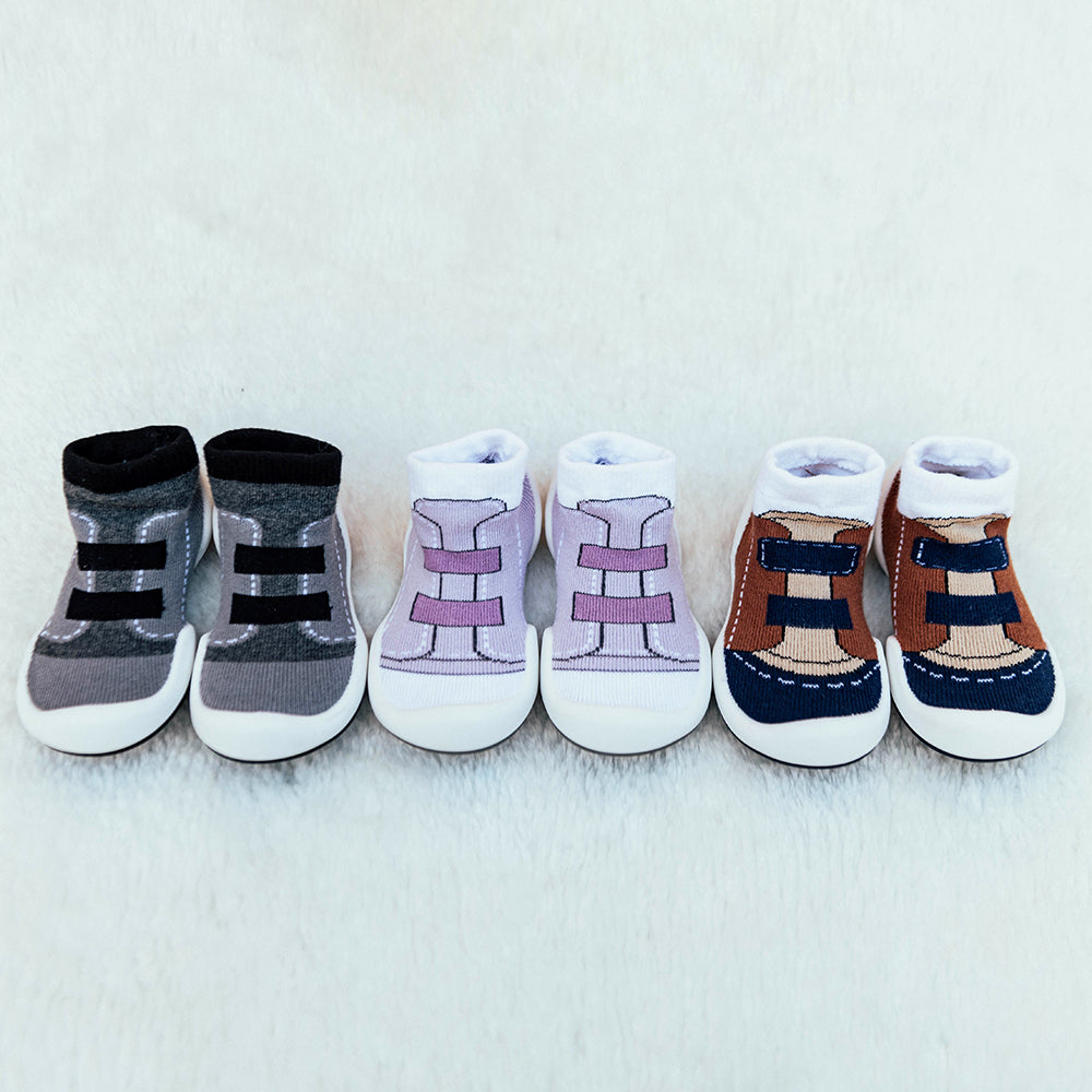 First Walker Sock-Shoes  Baby and toddler shoes: Hello Baby Moccs
